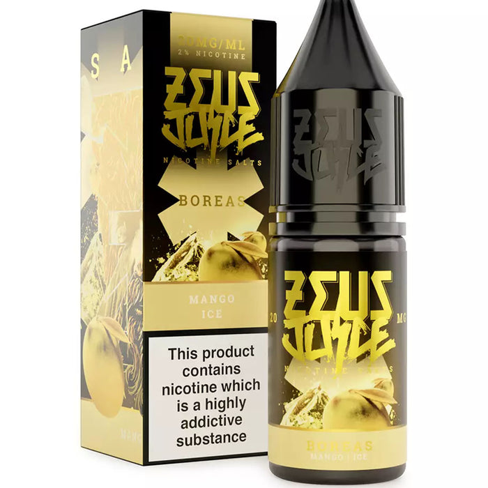 Boreas Nicotine Salt By Zeus Juice 10ml Zeus Juice Uk