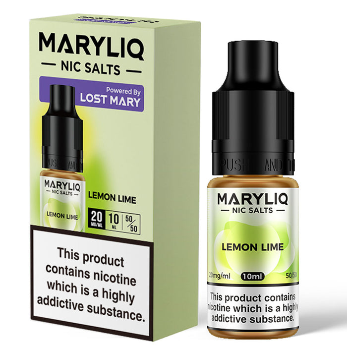 Lemon Lime By Maryliq - Lost Mary Nic Salt E-Liquid 10ml Lost Mary