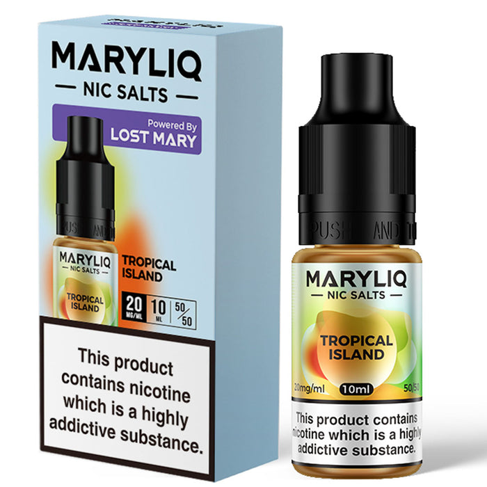 Tropical Island By Maryliq - Lost Mary Nic Salt E-Liquid 10ml Lost Mary
