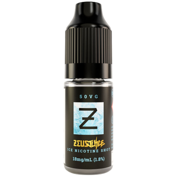 Zeus Juice Nicotine Ice Shot 10ml 18mg Zeus Juice Uk
