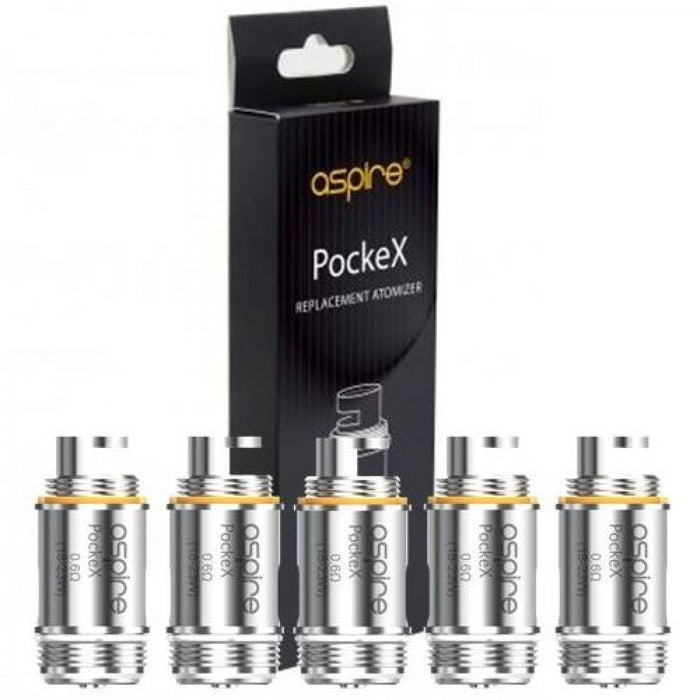 Aspire PockeX Atomizer Coils Pack of 5  Aspire   