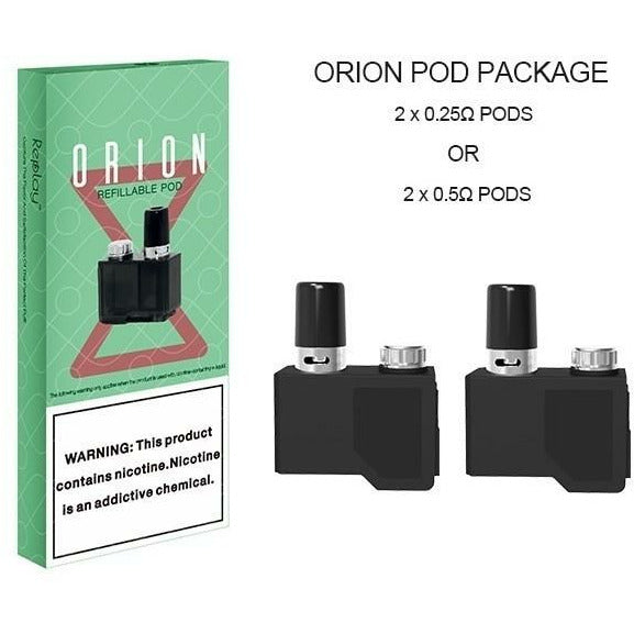 LOST VAPE ORION DNA GO 2ML REFILLABLE PODS - 2PCS Lost vape