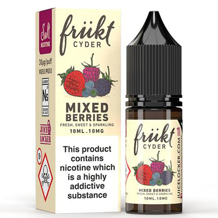 Mixed Berries by Frukt Cyder Salt 10ml Frukt Cyder