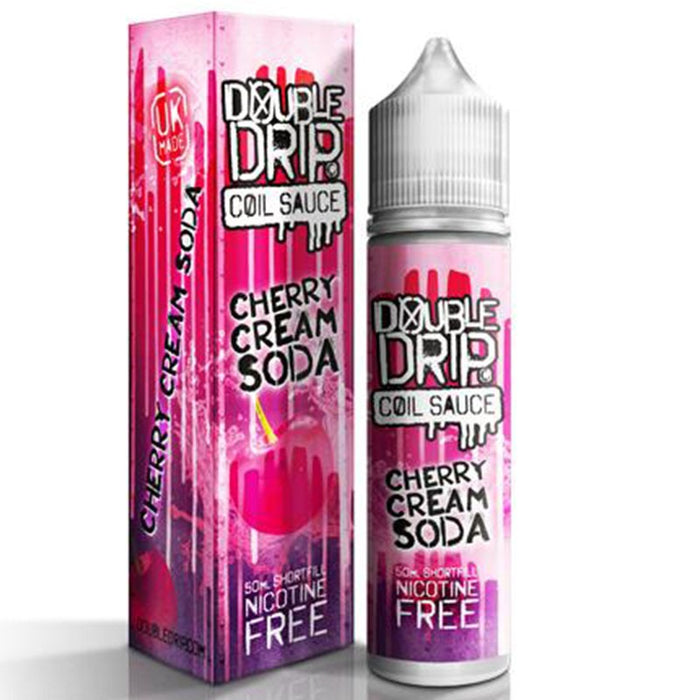 Cherry Cream Soda E-Liquid by Double Drip 50ml Double Drip Coil Sauce