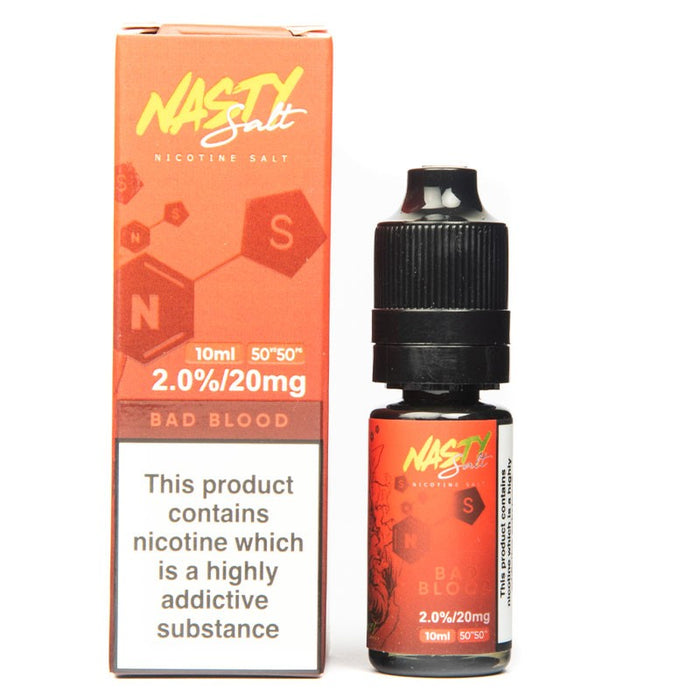 Nasty Juice Bad Blood Nasty Salt Nasty Juice