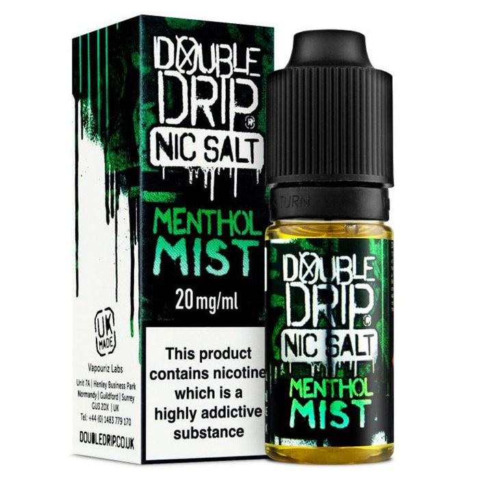 MENTHOL MIST E-LIQUID BY DOUBLE DRIP NIC SALT Double Drip Coil Sauce