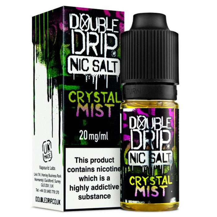 CRYSTAL MIST E-LIQUID BY DOUBLE DRIP NIC SALT Double Drip Coil Sauce