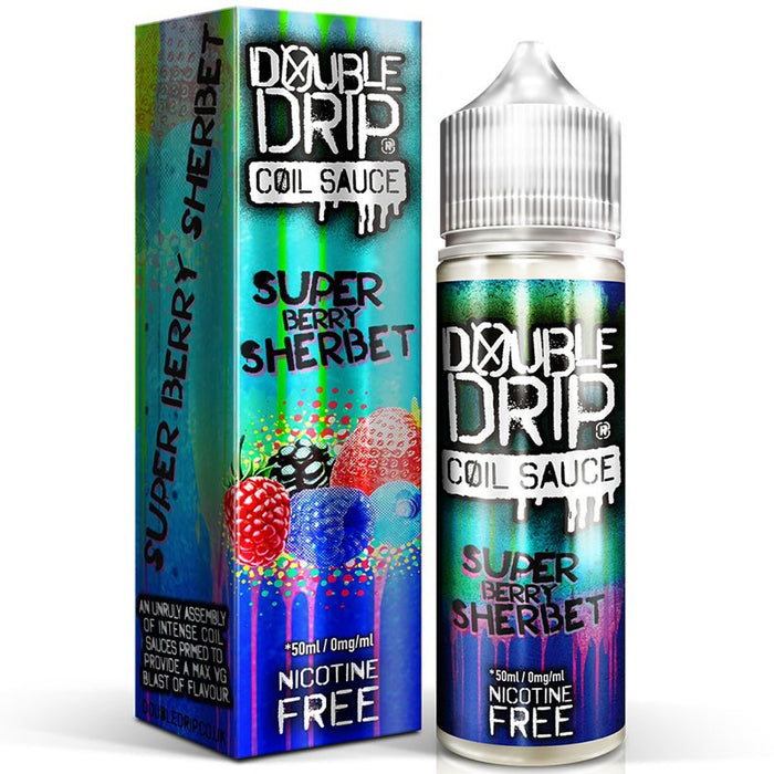SUPER BERRY SHERBET E-LIQUID BY DOUBLE DRIP - 50ML Double Drip Coil Sauce