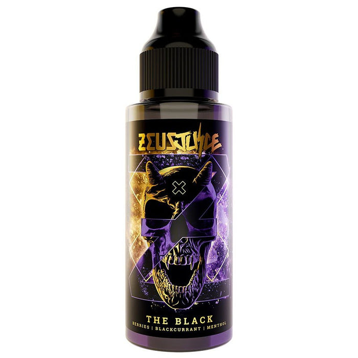 THE BLACK 100ML BY ZEUS JUICE UK  Zeus Juice Uk   