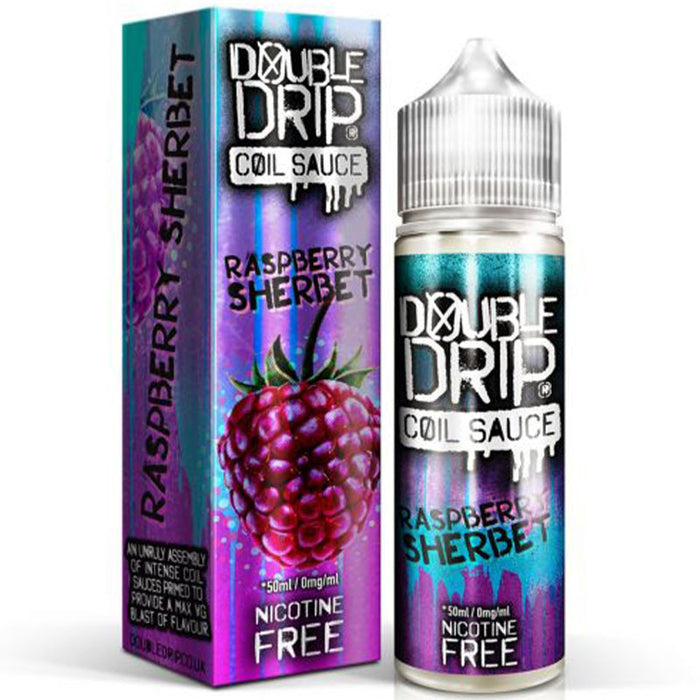 RASPBERRY SHERBET BY DOUBLE DRIP 50ML Double Drip Coil Sauce