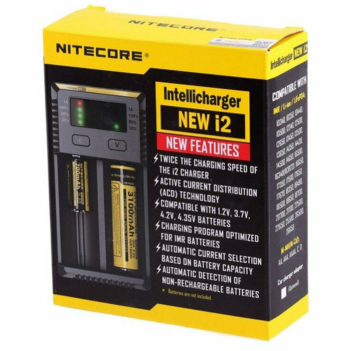 Nitecore Intellicharger NEW i2 Charger Nitecore