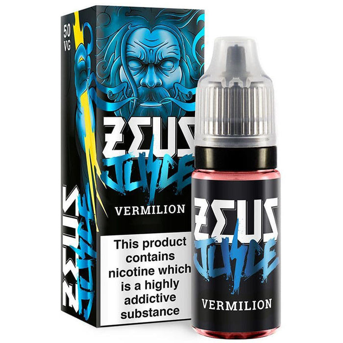 Vermilion By Zeus Juice 10ml 50/50 Zeus Juice Uk