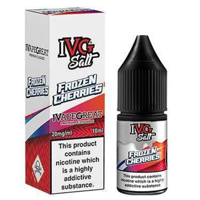 Frozen Cherries Nic Salt E-liquid By IVG I VG