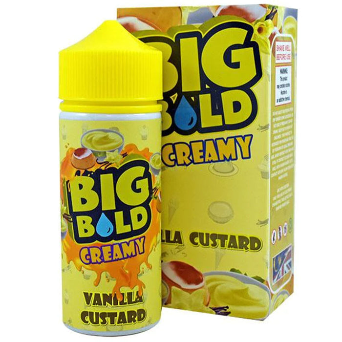 Big Bold Creamy Vanilla Custard - 0mg 100ml Big Bold