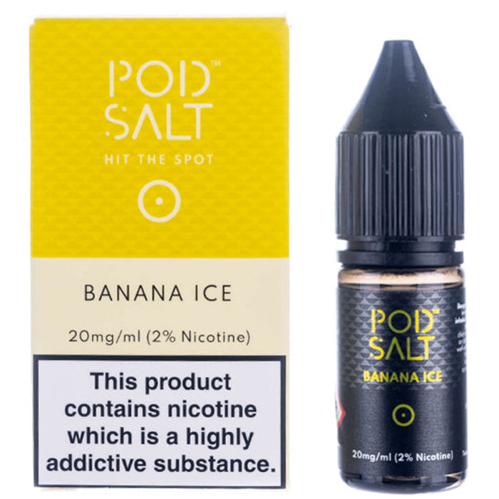 Banana Ice E-Liquid by Pod Salt Pod Salts