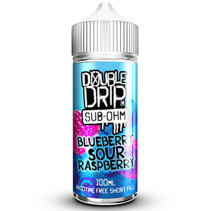 Blueberry Sour Raspberry E-Liquid by Double Drip 100ml Double Drip Coil Sauce