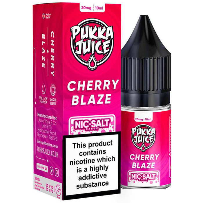 Cherry Blaze Pukka Juice Nic Salt E-Liquid Pukka Juice