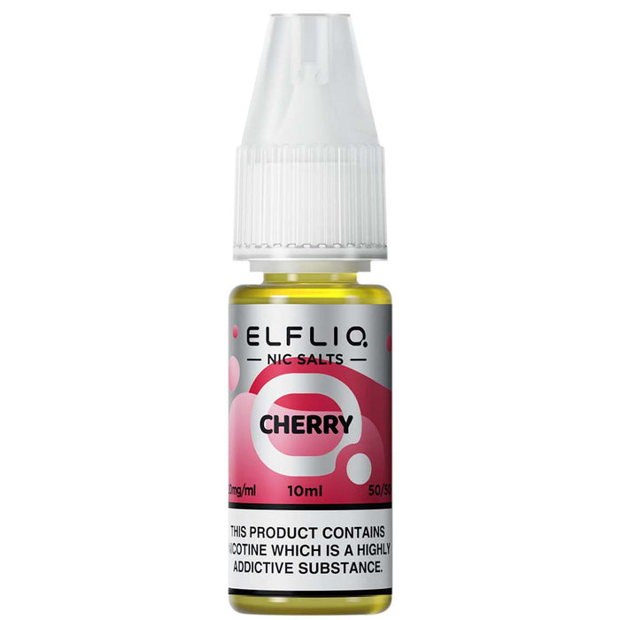Cherry By Elf Bar Elfliq 10ml E Liquid Nicotine Salt  Elf Bar   