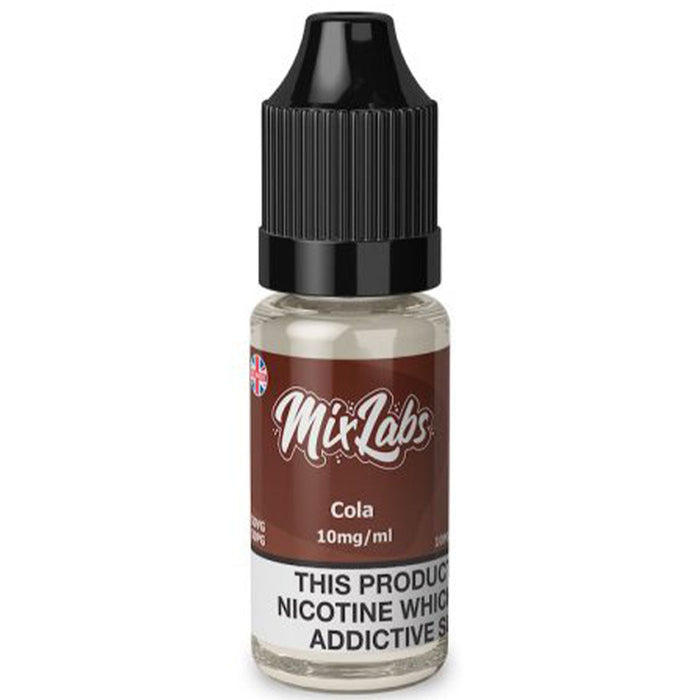 Cola Nicotine Salt By Mix Labs 10ml Mix Labs