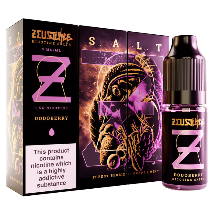 Dodoberry Nicotine Salt By Zeus Juice 10ml Zeus Juice Uk