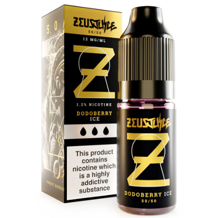 Dodoberry Ice Nicotine Salt By Zeus Juice 10ml Zeus Juice Uk