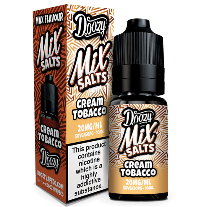 Doozy Mix Salts Cream Tobacco Nic Salt E-liquid Doozy Vape