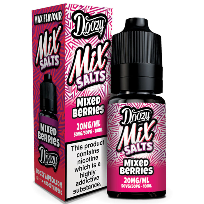 Doozy Mix Salts Mixed Berries Nic Salt E-liquid Doozy Vape