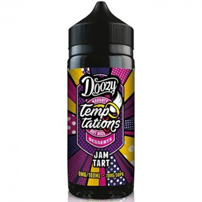 Doozy Temptations- Jam Tart 0mg 100ml Doozy Vape
