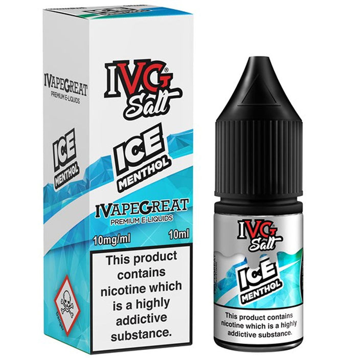 Ice Menthol Nic Salt E-liquid by IVG 10ml I VG