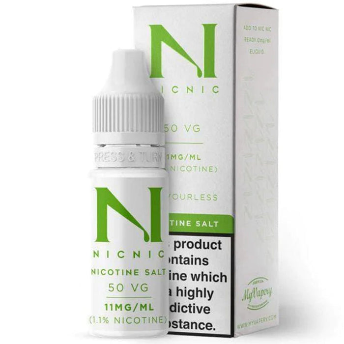 Nic Nic Nicotine Salt Shot 10ml Nic Nic 11mg