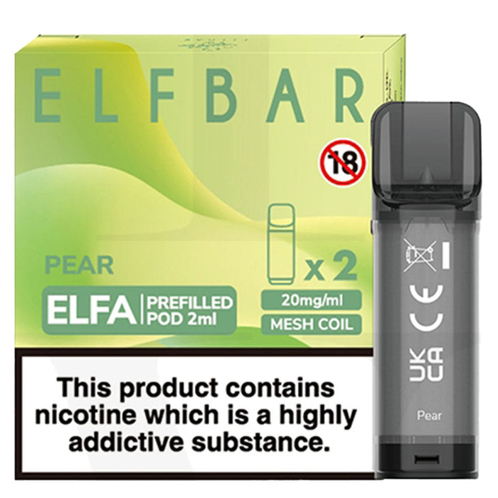 Pear Elfbar ELFA Prefilled Pods 2ml Elf Bar