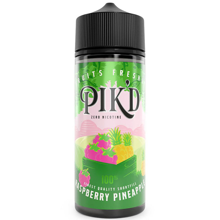Raspberry & Pineapple 100ml Shortfill By Pikd Pikd