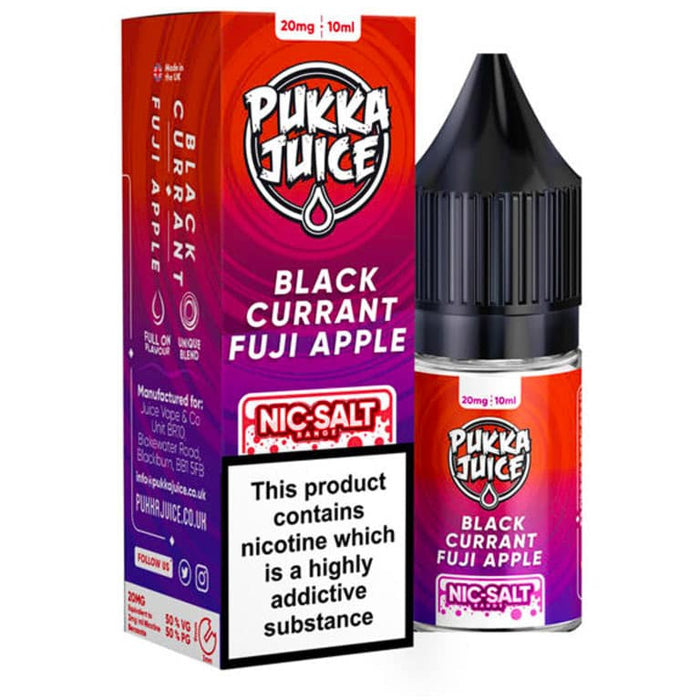 Blackcurrant Fuji Apple By Pukka Juice Nic Salt E-Liquid Pukka Juice