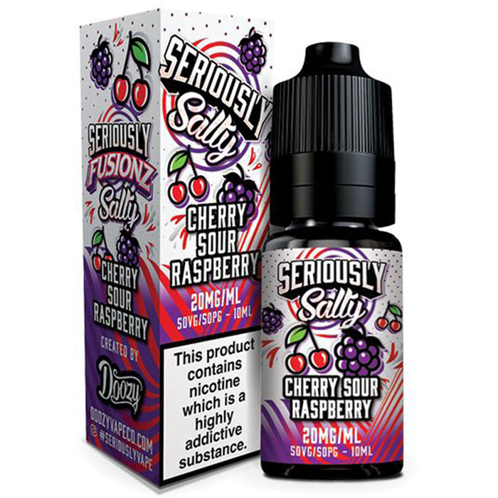 Seriously Fusionz Salts - Cherry Sour Raspberry Doozy Vape