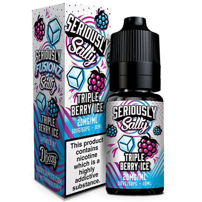 Seriously Fusionz Salts - Triple Berry Ice Doozy Vape