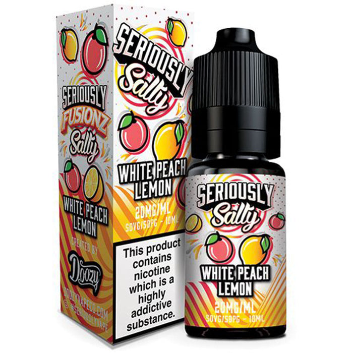Seriously Fusionz Salts - White Peach Lemon Doozy Vape