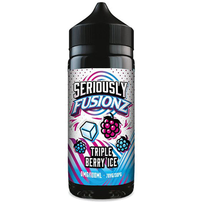 Seriously Fusionz Triple Berry Ice 0mg 100ml Shortfill Doozy Vape