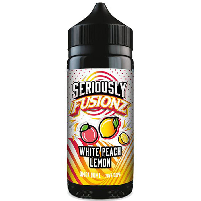 Seriously Fusionz White Peach Lemon 0mg 100ml Shortfill Doozy Vape