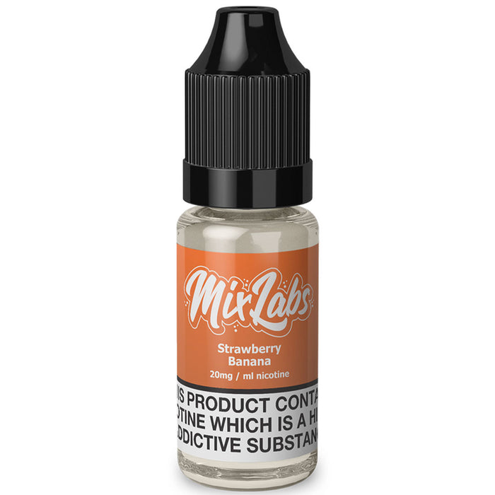 Strawberry Banana Nicotine Salt By Mix Labs 10ml Mix Labs