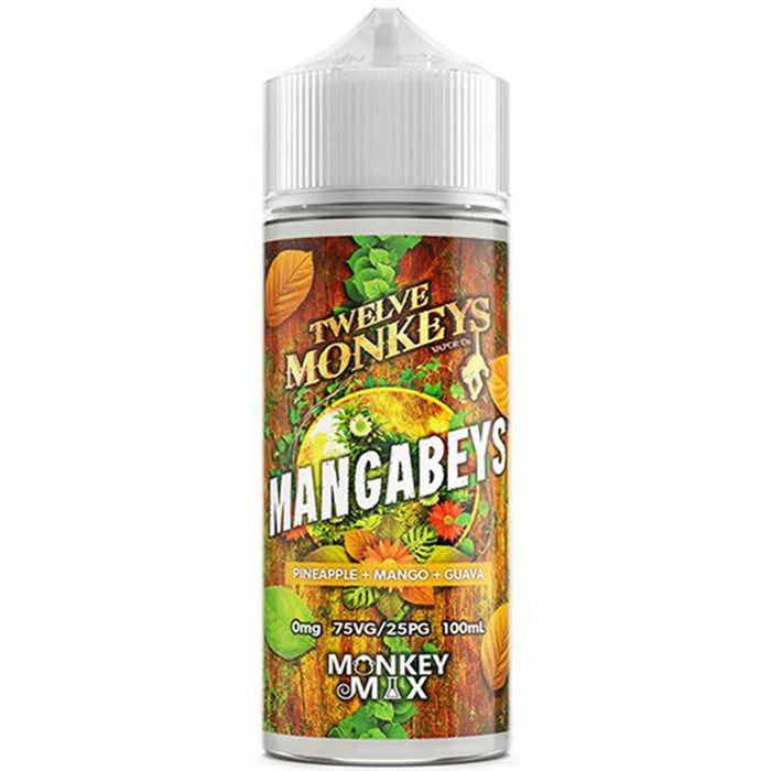 Twelve Monkeys Mangabeys 0mg 100ml Twelve Monkeys