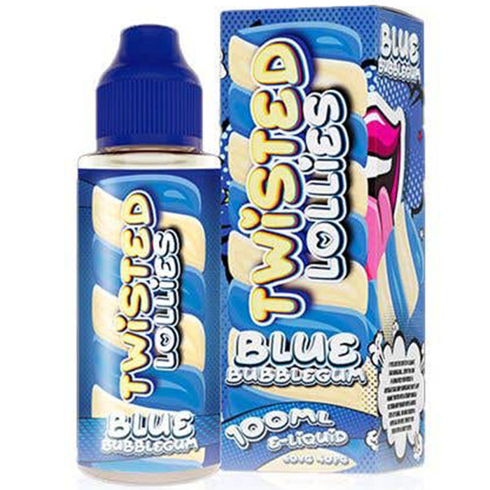 Twisted Lollies - Blue Bubblegum 100ml E-Liquid Twisted Lollies