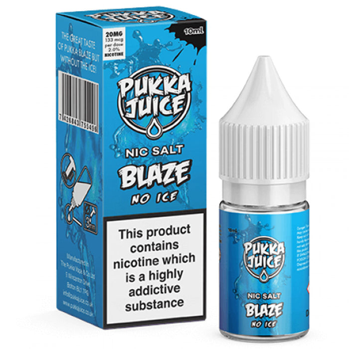 Blaze no Ice By Pukka Juice Nic Salt E-Liquid Pukka Juice