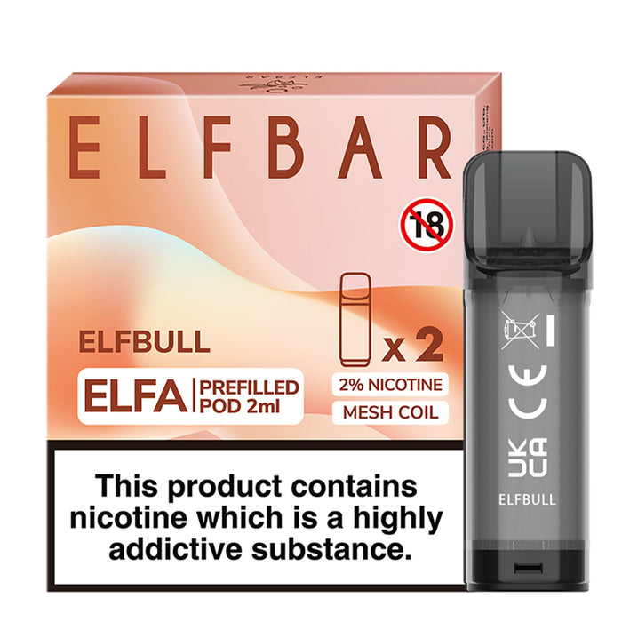 Elfbull Elfbar ELFA Prefilled Pods 2ml Elf Bar