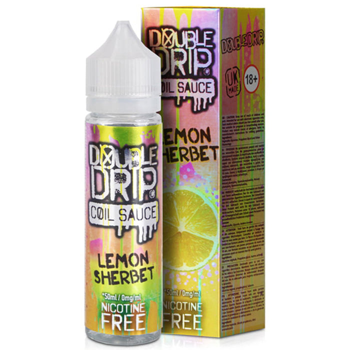 Lemon Sherbet E-Liquid by Double Drip 50ml Double Drip Coil Sauce