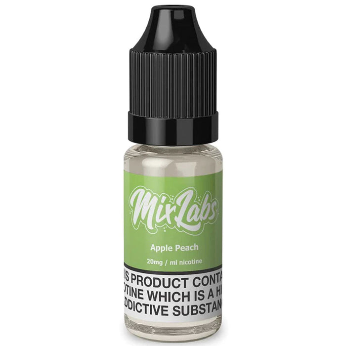 Apple Peach Nicotine Salt By Mix Labs 10ml Mix Labs