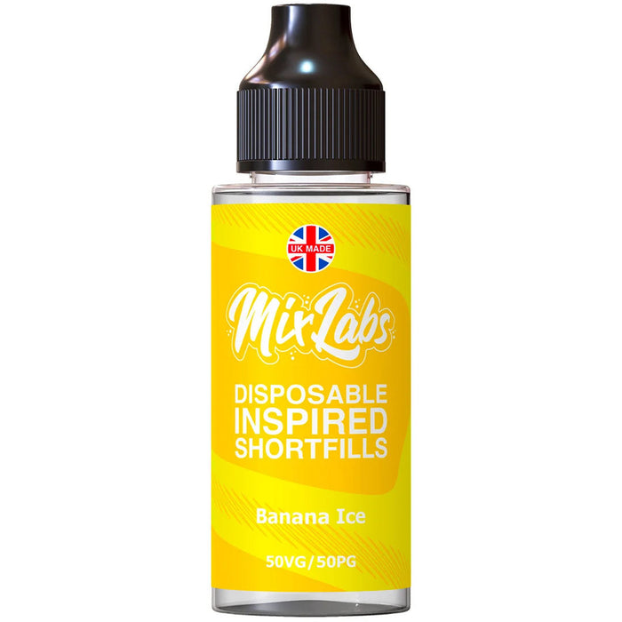 Banana Ice By Mix Labs 100ml Mix Labs