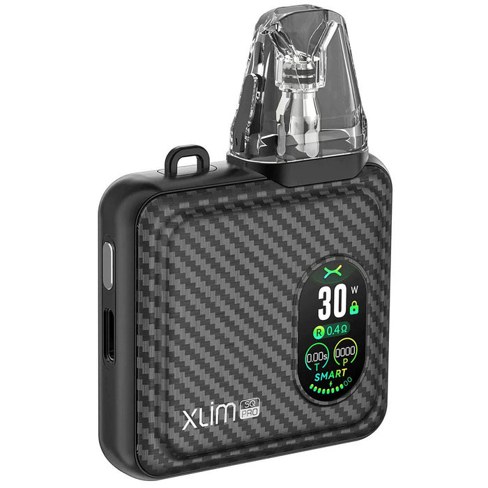 OXVA Xlim SQ Pro pod vape kit OXVA Black Carbon