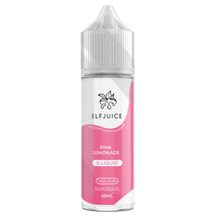Pink Lemonade By Elf Juice 50ml Shortfill 0mg Elf Juice