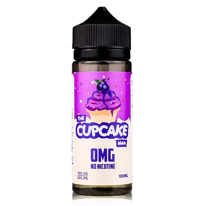 The Cupcake Man Blueberry 100ml by Vaper Treats  Vaper Treats   