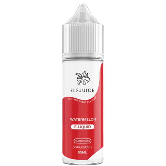 Watermelon By Elf Juice 50ml Shortfill 0mg Elf Juice